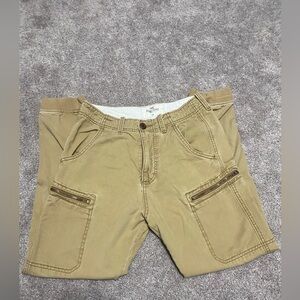 Hollister Khaki Jogger Pants Mens Size 28